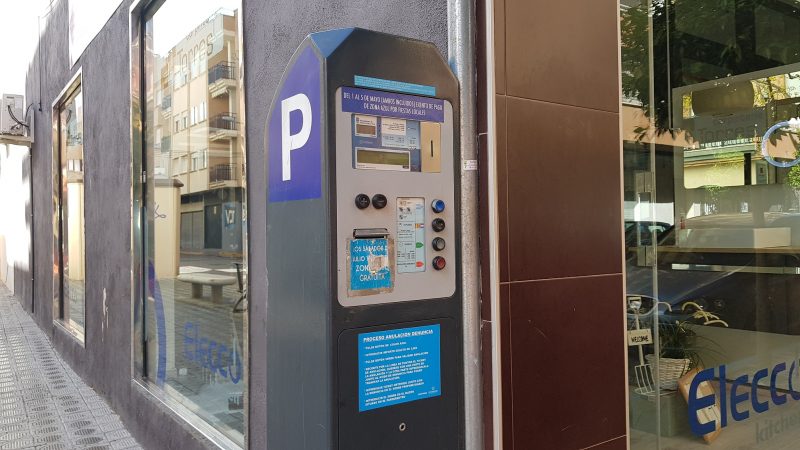 Los parquímetros de la Región de Murcia son los más baratos de España