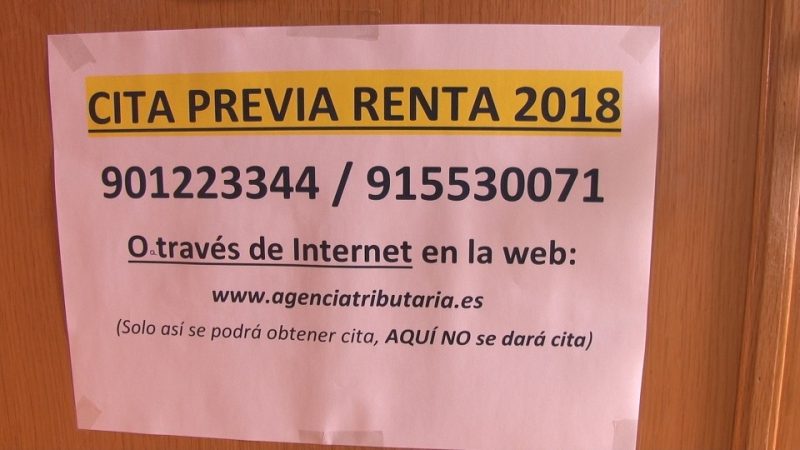 Se abre el plazo para hacer la declaración de la renta en las oficinas de la Agencia Tributaria