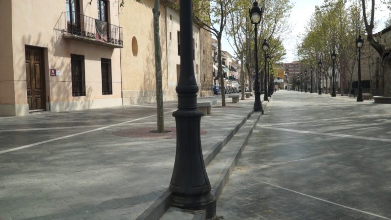 Las calles de Caravaca se quedan desiertas