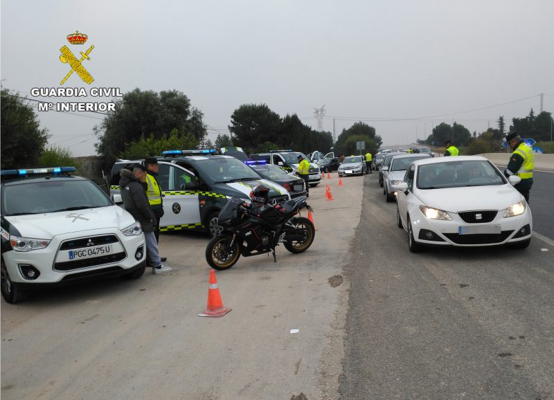 La Guardia Civil investiga al conductor de una furgoneta en Calasparra