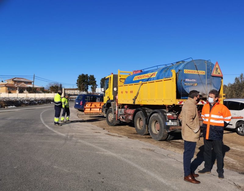 El dispositivo de vialidad invernal garantiza la seguridad en la red regional de carreteras