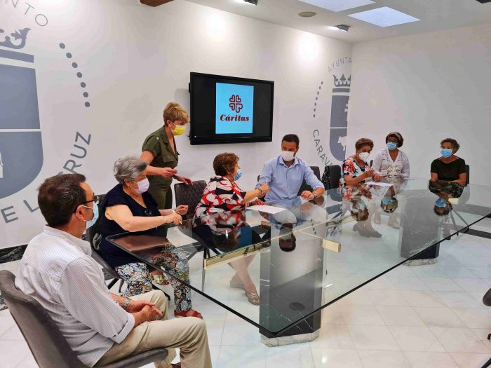 El Ayuntamiento colabora con los programas de Cáritas en Caravaca