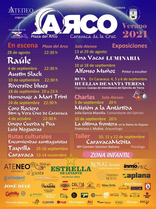 El Festival 'Arco 2021' de Caravaca presenta su primera edición