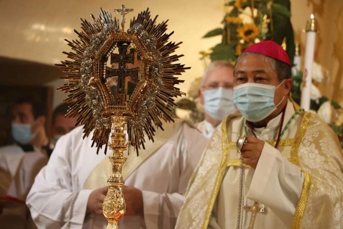El nuncio de Su Santidad en España cierra su visita a la Diócesis de Cartagena en Caravaca de la Cruz