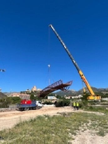 Una nueva pasarela permitirá a los peregrinos acceder a Caravaca por el barranco de San Jerónimo