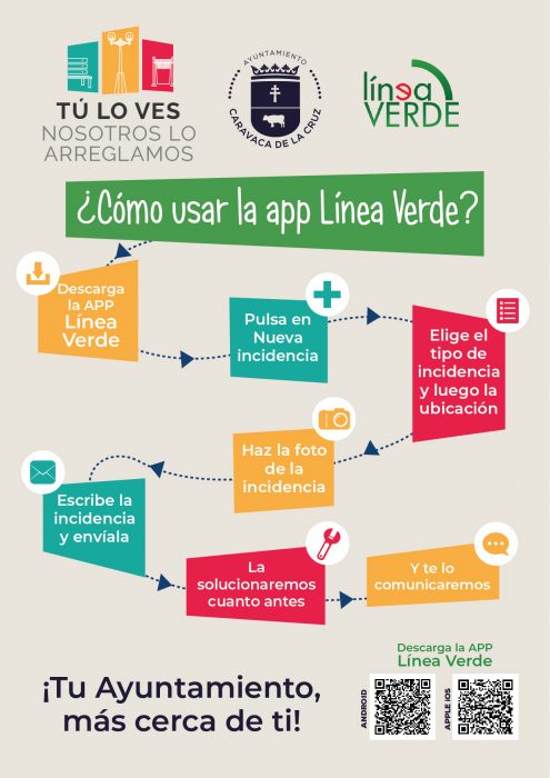 Caravaca fomenta el uso de la herramienta de colaboración ciudadana ‘Línea Verde’