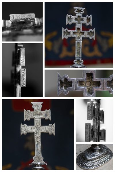 <strong>El Museo de la Vera Cruz suma a sus vitrinas una cruz relicario datada en 1662</strong>